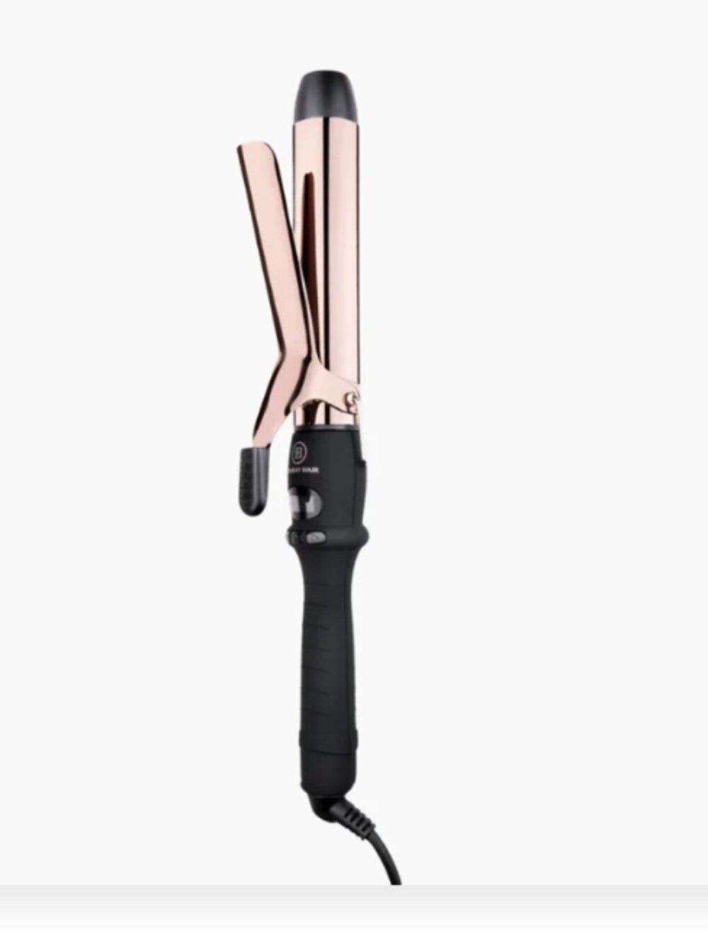 Bombay Hair 1.25" Rose Gold Curling Iron with Clamp